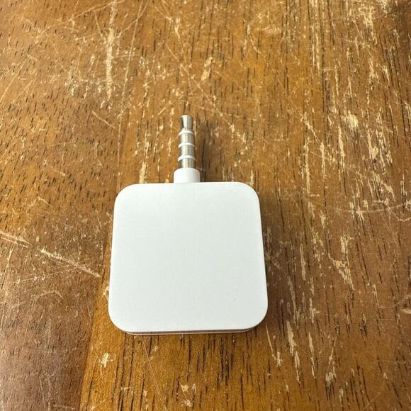 Square Credit Debit Card Reader 3.5mm Headphone Aux Jack White iPhone Android - Picture 6 of 6
